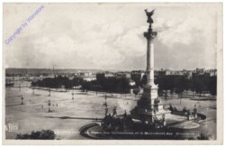 Bordeaux, La Place des Quinconces et le Monument des Girondins