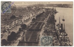 Bordeaux, Vue d'ensemble prise du Transbordeur