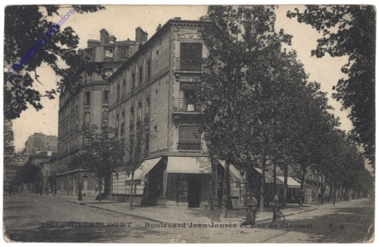 Boulogne-Billancourt, Boulevard Jean Jaures et Rue de Clamart