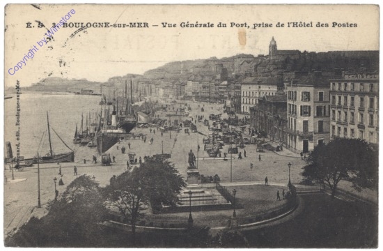 Boulogne-sur-Mer, Vue Generale du Port