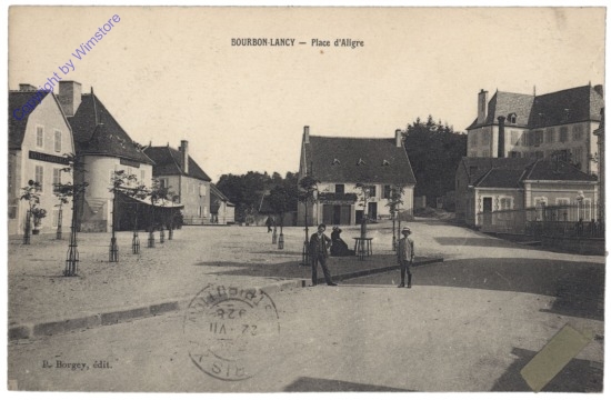 Bourbon-Lancy, Place d'Aligre
