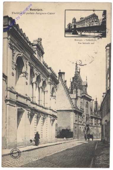 Bourges, Theare et palais Jacques-Coeur