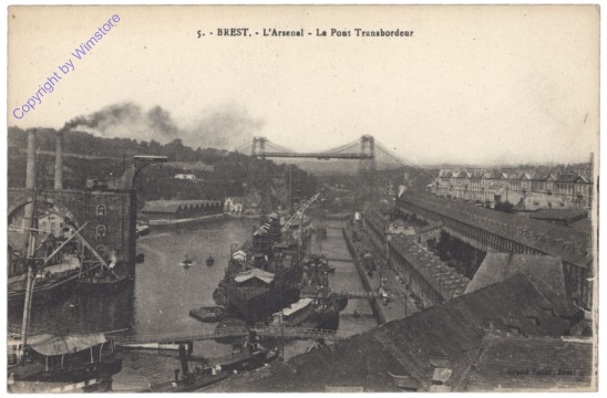 Brest, L'Arsenal - Le Pont Transbordeur
