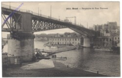 Brest, Perspective du Pont Tournant