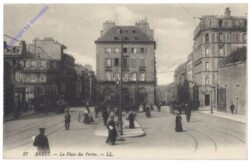 Brest, La Place des Portes