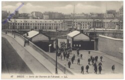 Brest, Sortie des Ouvriers de l'Arsenal