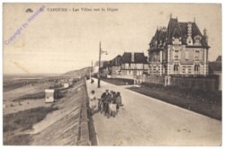 Cabourg, Les Villas sur la Digue