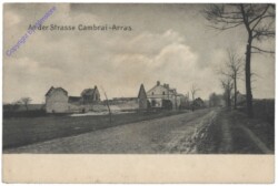 ak155214 Cambrai, 'An der Strasse Cambrai-Arras