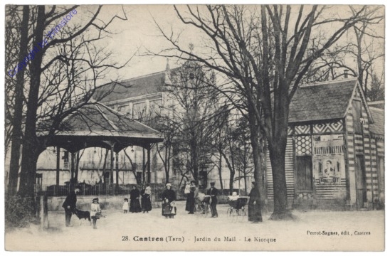 Castres, Jardin du Mail