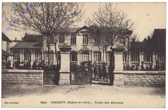 Chagny, Ecole des Garcons