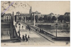 Chalon-sur-Saone, Le Pont Saint-Laurent