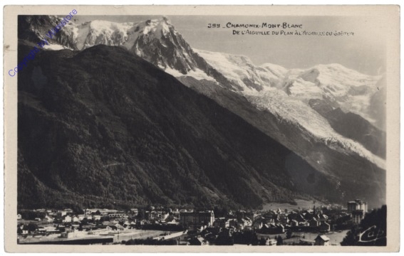 Chamonix-Mont-Blanc, Ansicht