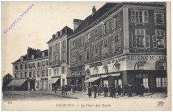 Chartres, La Place des Epars