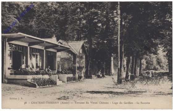 Chateau-Thierry, Terrasse du Vieux Chateau