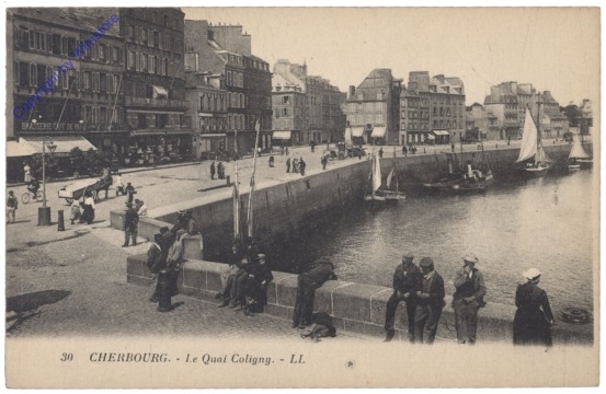 Cherbourg-Octeville, Le Quai Coligny