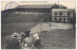 Clermont-Ferrand, La Restauration au sommet du Puy-de Dome