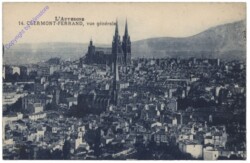 ak155315 Clermont-Ferrand, vue generale