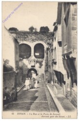 Dinan, La Rue et la Porte de Jerzual
