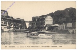 Dinard, La Cale et la Porte d'Emeraude