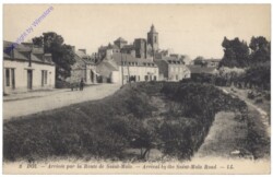 Dol-de-Bretagne, Arrivee par la Route de Saint-Malo