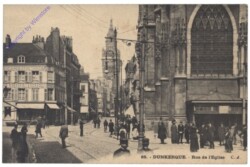 Dunkerque (Dunkirchen), Rue de l'Eglise