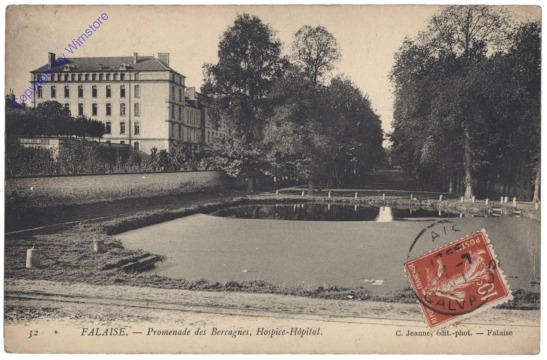 Falaise, Promenade des Bercagnes