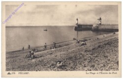 ak155399 Fecamp, La Plage