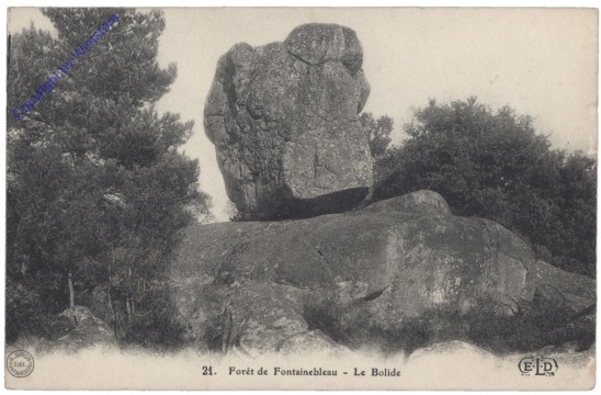Fontainebleau, Le Bolide