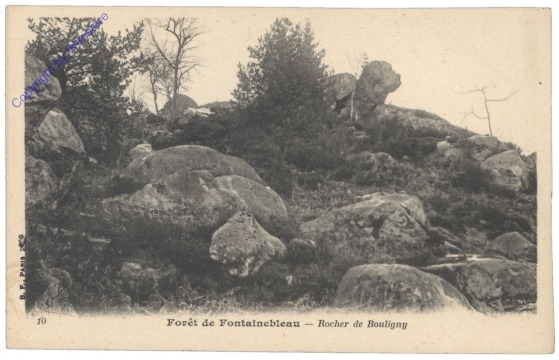 Fontainebleau, Rocher de Bouligny