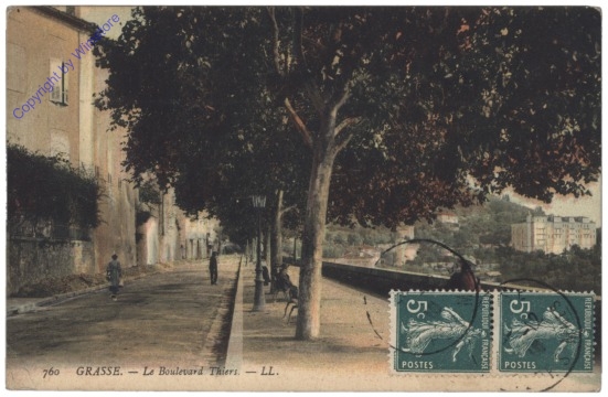 Grasse, Le Boulevard Thiers