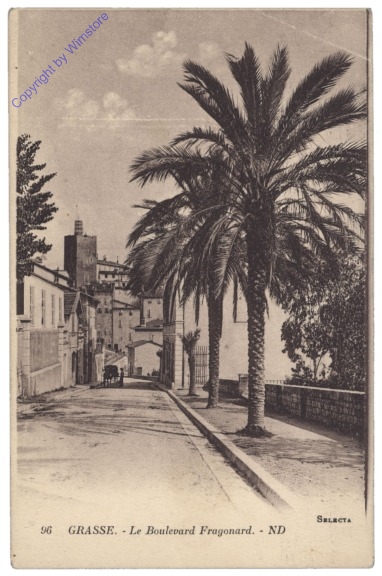 Grasse, Le Boulevard Fragonard