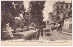 ak155429 Grasse, Le Monument Fragonard et le Casino