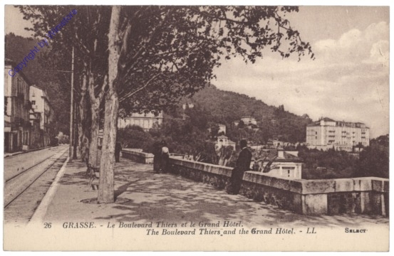 Grasse, Le Boulevard Thiers