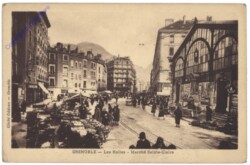 ak155434 Grenoble, Les Halles