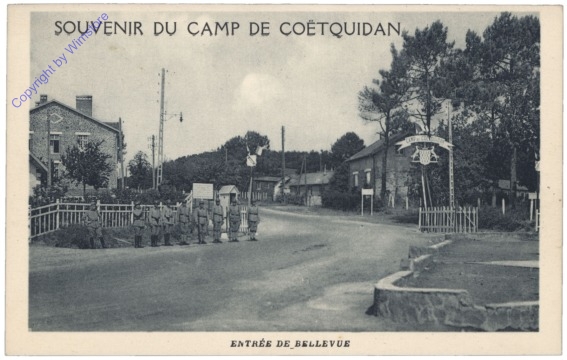 Guer, Entree de Bellevue