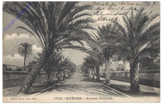 ak155465 Hyeres, Avenue Victoria