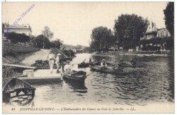 Joinville-le-Pont, L'Embarcadere des Canots au Pont de Joinville