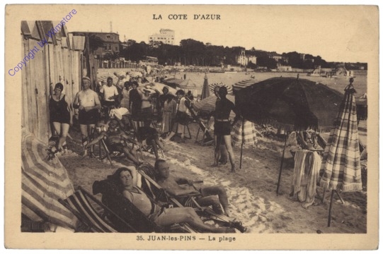 ak155474 Juan-les-Pins, Le plage