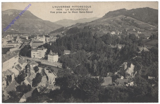 ak155481 La Bourboule, Vue prise sur le Mont Sans-Souci