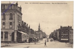 ak155515 Le Creusot, Rue du Marechal-Foch