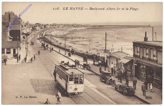 ak155534 Le Havre, Boulevard Albert I