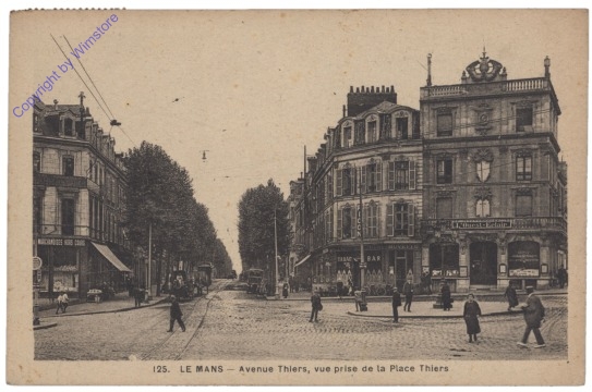 ak155536 Le Mans, Avenue Thiers