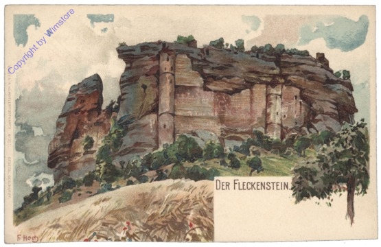 ak155539 Lembach, Der Fleckenstein