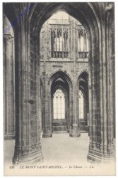 ak155540 Le Mont-Saint-Michel, Le Choeur