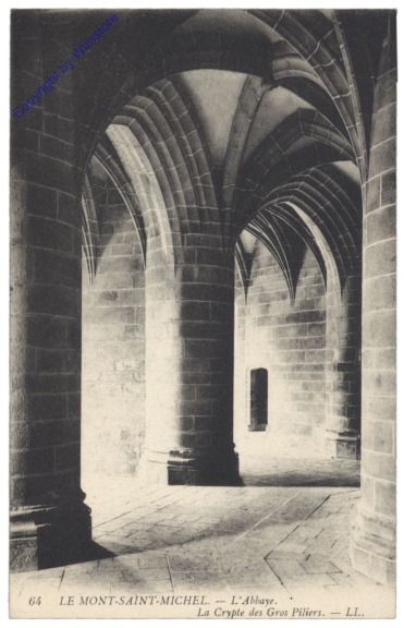 ak155542 Le Mont-Saint-Michel, L'Abbaye
