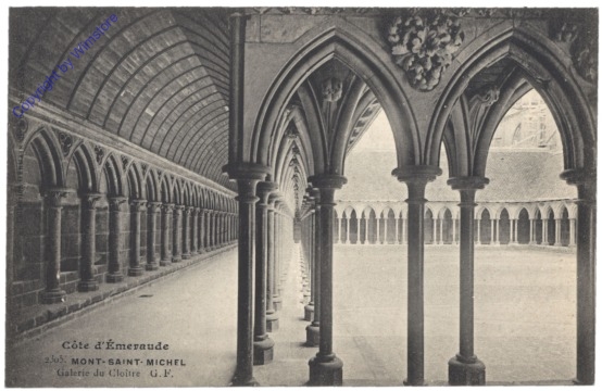 ak155548 Le Mont-Saint-Michel, Galerie du Cloitre