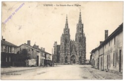 L'Epine, La Grande-Rue et l'Eglise