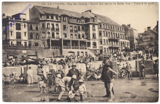 ak155551 Le Portel, Hotel des Bains et Belle Vue