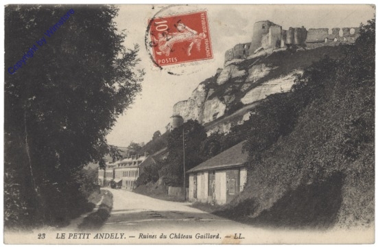 ak155554 Les Andelys, Ruines du Chateau Gaillard