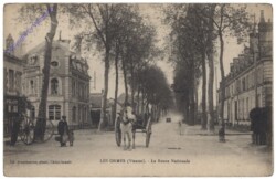 Les Ormes, La Route Nationale